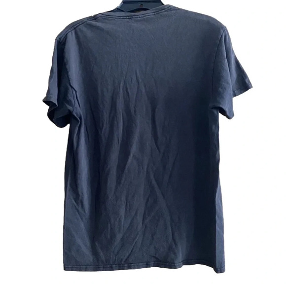 NASA T Shirt Mens Medium Dark Gray Blue Red. Preowned Loved T-Shirt Some Fading - Picture 2 of 7